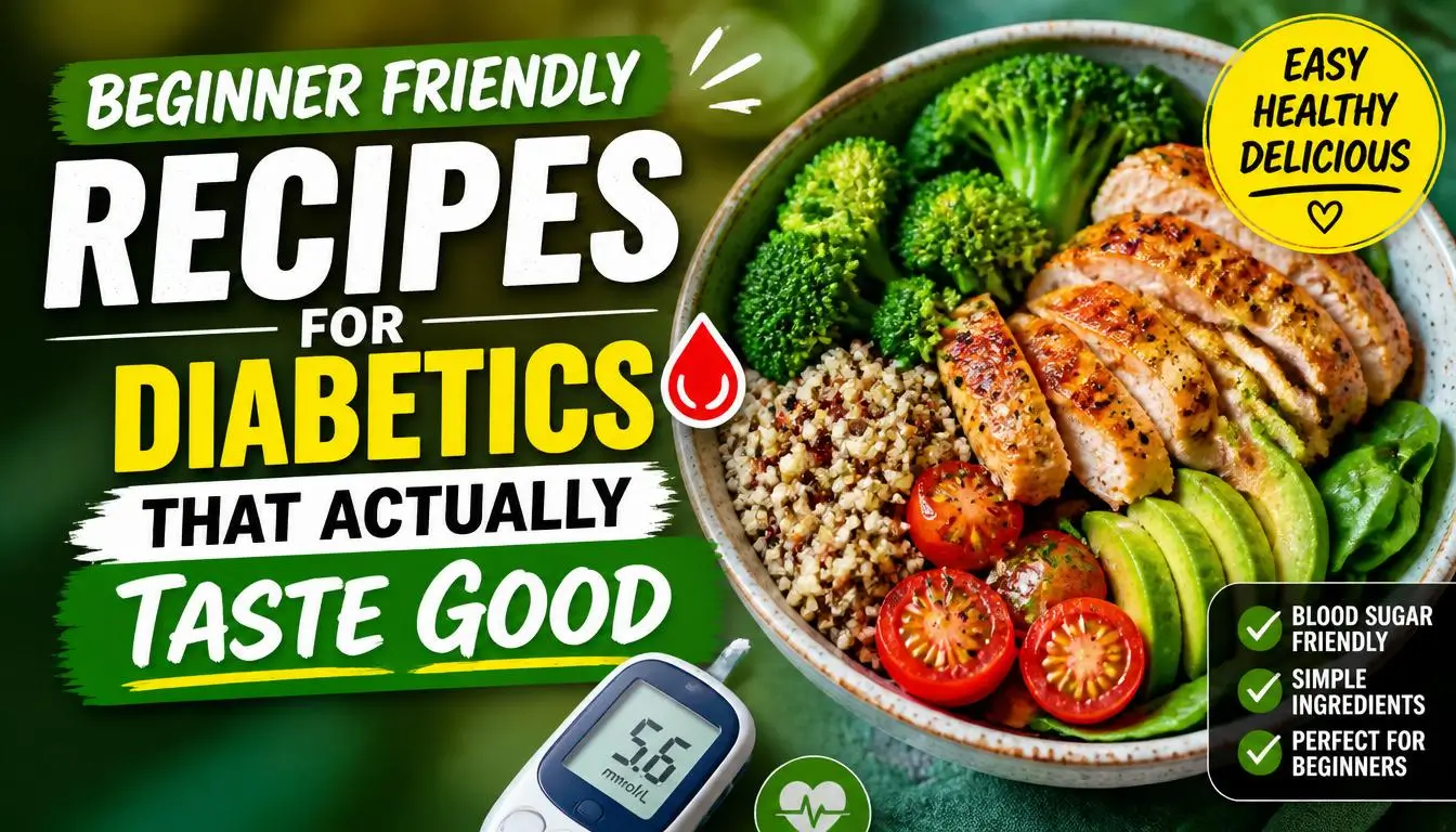 Beginner Friendly Recipes for Diabetics That Actually Taste Good