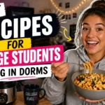 Best Recipes for College Students Living in Dorms