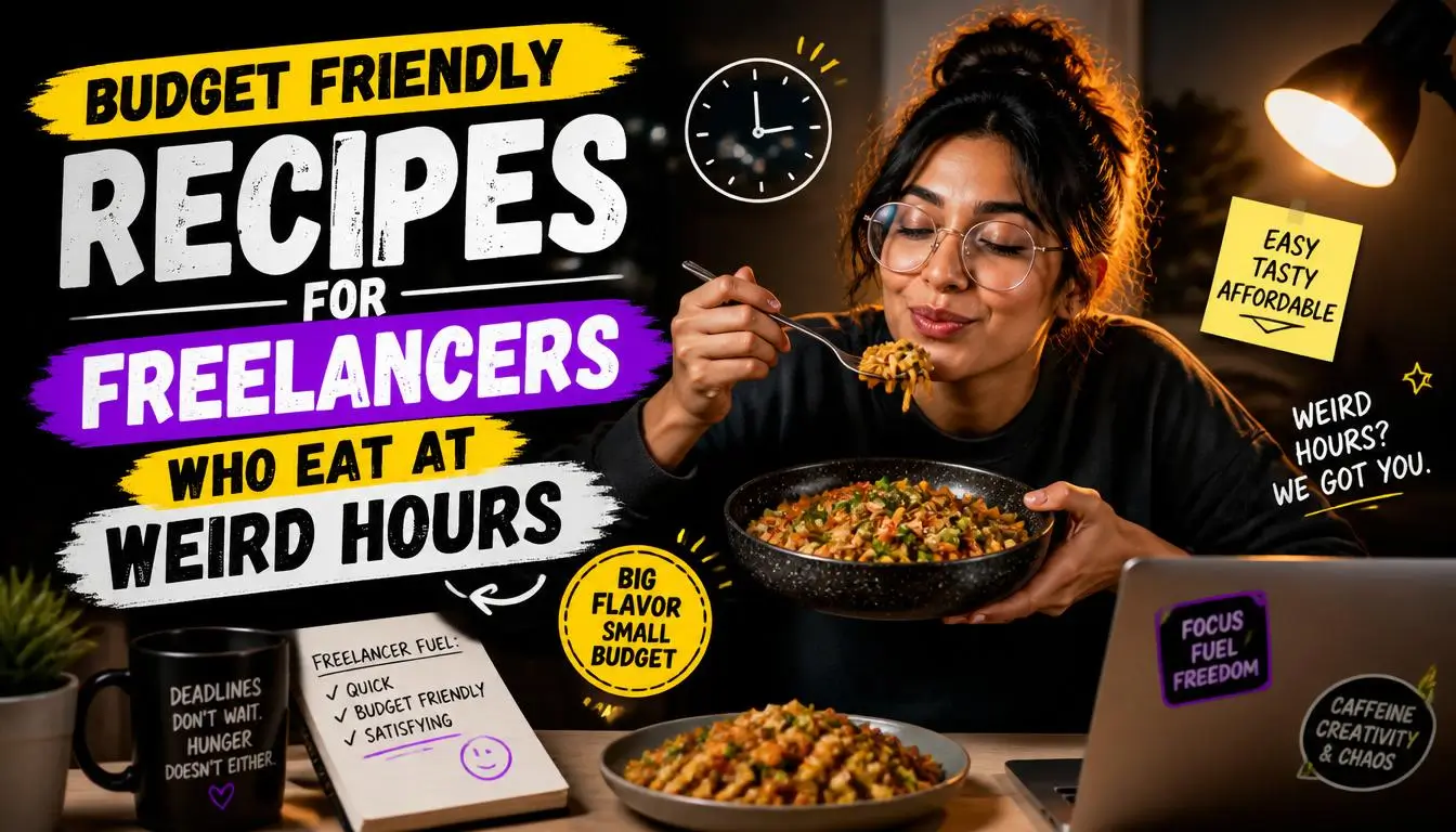 Budget Friendly Recipes for Freelancers Who Eat at Weird Hours