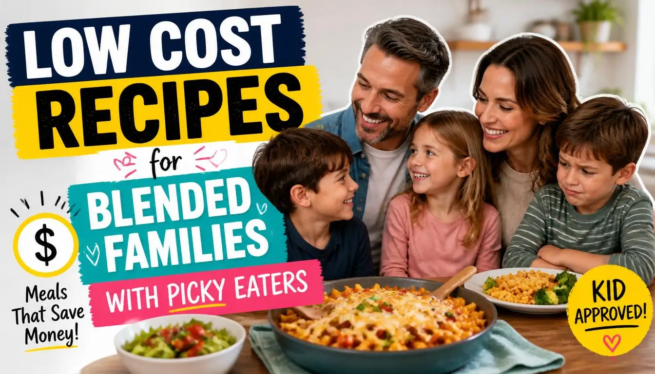 Low Cost Recipes for Blended Families With Picky Eaters