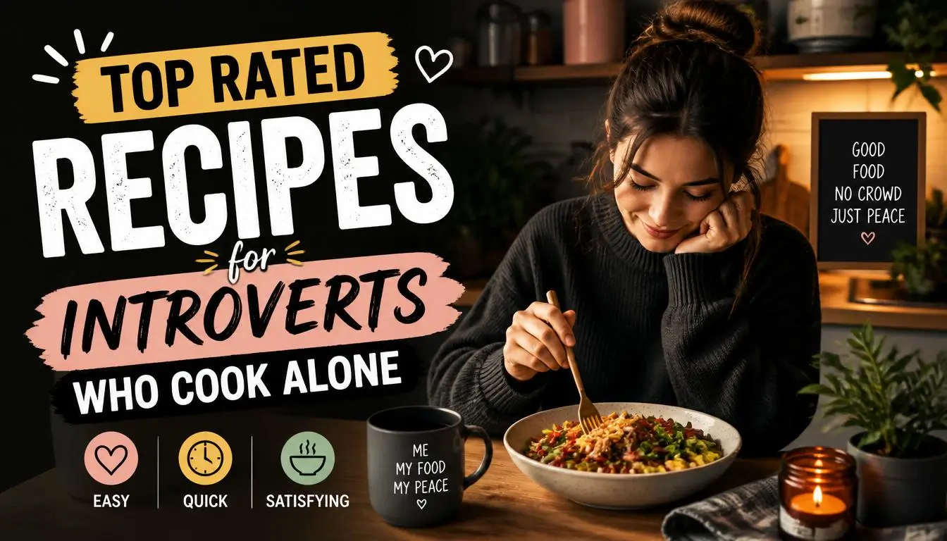 Top Rated Recipes for Introverts Who Cook Alone