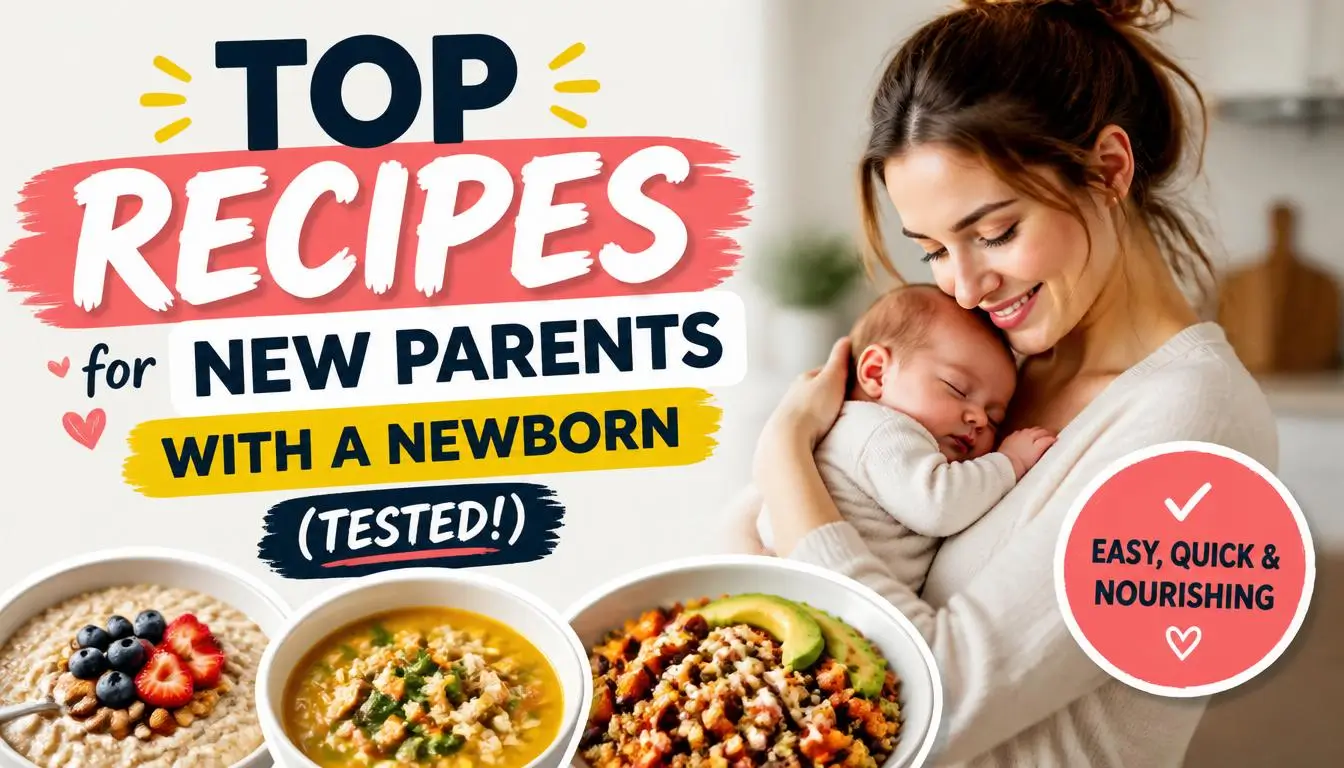 Top Recipes for New Parents With a Newborn (Tested!)